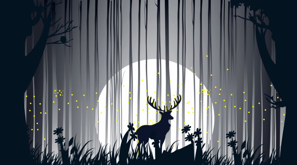 Deer wallpaper for wall at best price online Deer wallpaper for wall at best price online