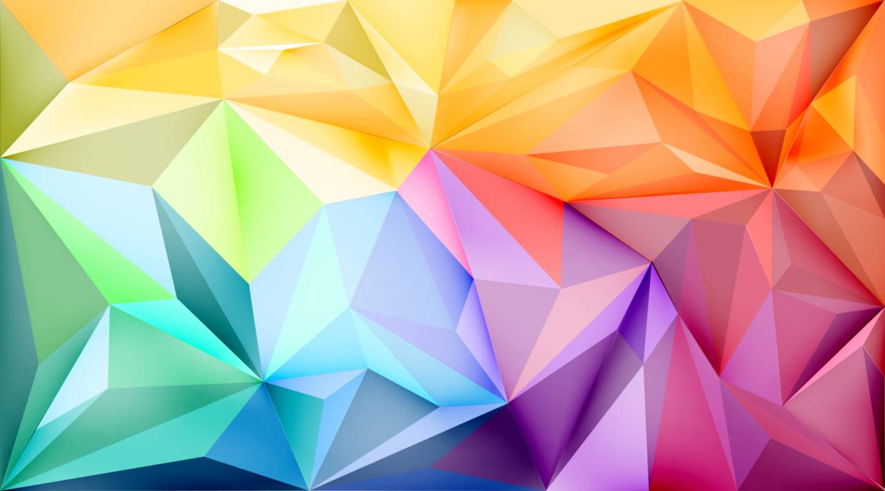 Colourful Geometric Pattern Abstract Wallpaper 3D Mural Colourful Geometric Pattern Abstract Wallpaper 3D Mural