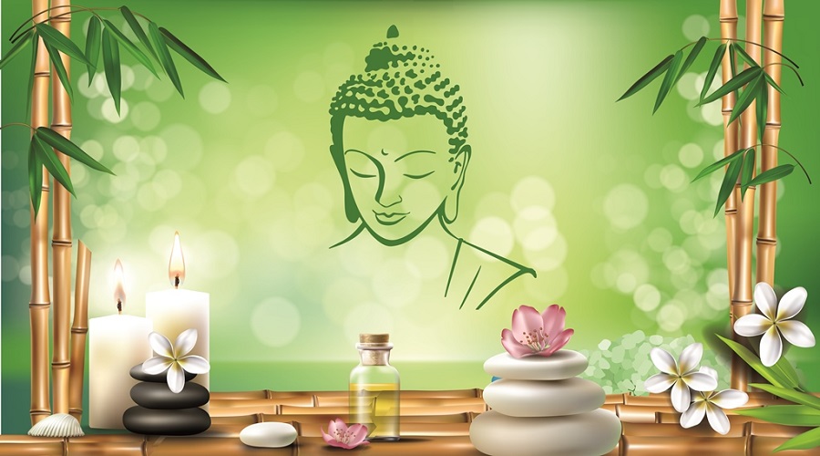 Buy Gautam Buddha Wallpaper Online at Best Prices