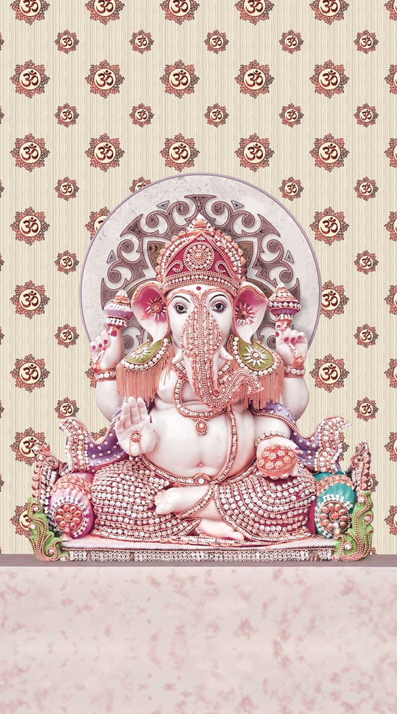 Ganesha wallpaper hires stock photography and images  Alamy