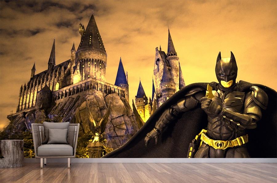 Wall Mural Batman Photo Wallpaper Children's, Kids Room Wall Decor