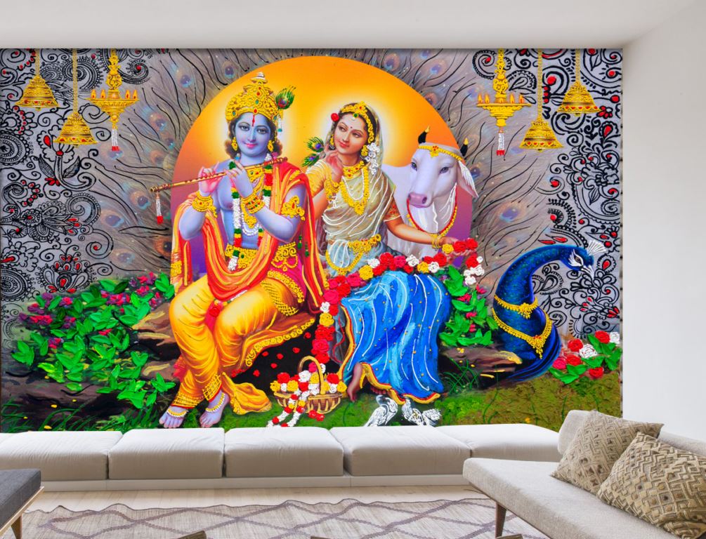 Buy Radha Krishna Wallpaper for Wall | Spiritual & Religion Best Online Wallpaper at Best Price in India Buy Radha Krishna Wallpaper for Wall | Spiritual & Religion Best Online Wallpaper at Best Price in India