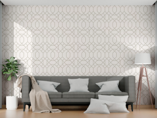 Innovative Ideas for Using Geometric Wallpaper in Home Decor