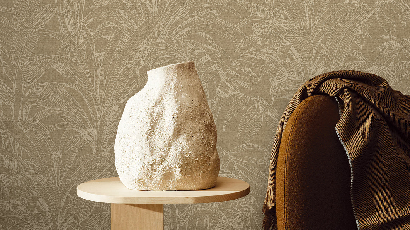 earthy taupe palms (70273-2)