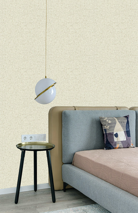 Cream Linen Weave (70282-4)