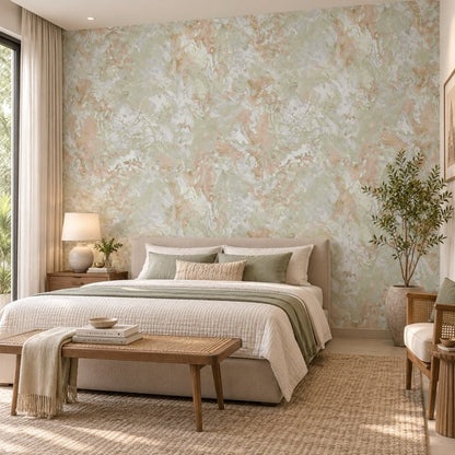 Soft Pastel Abstract Marble (84615)