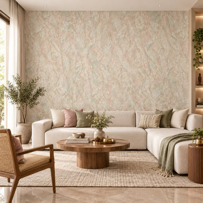 Pink and Green Marbled Texture (84625)