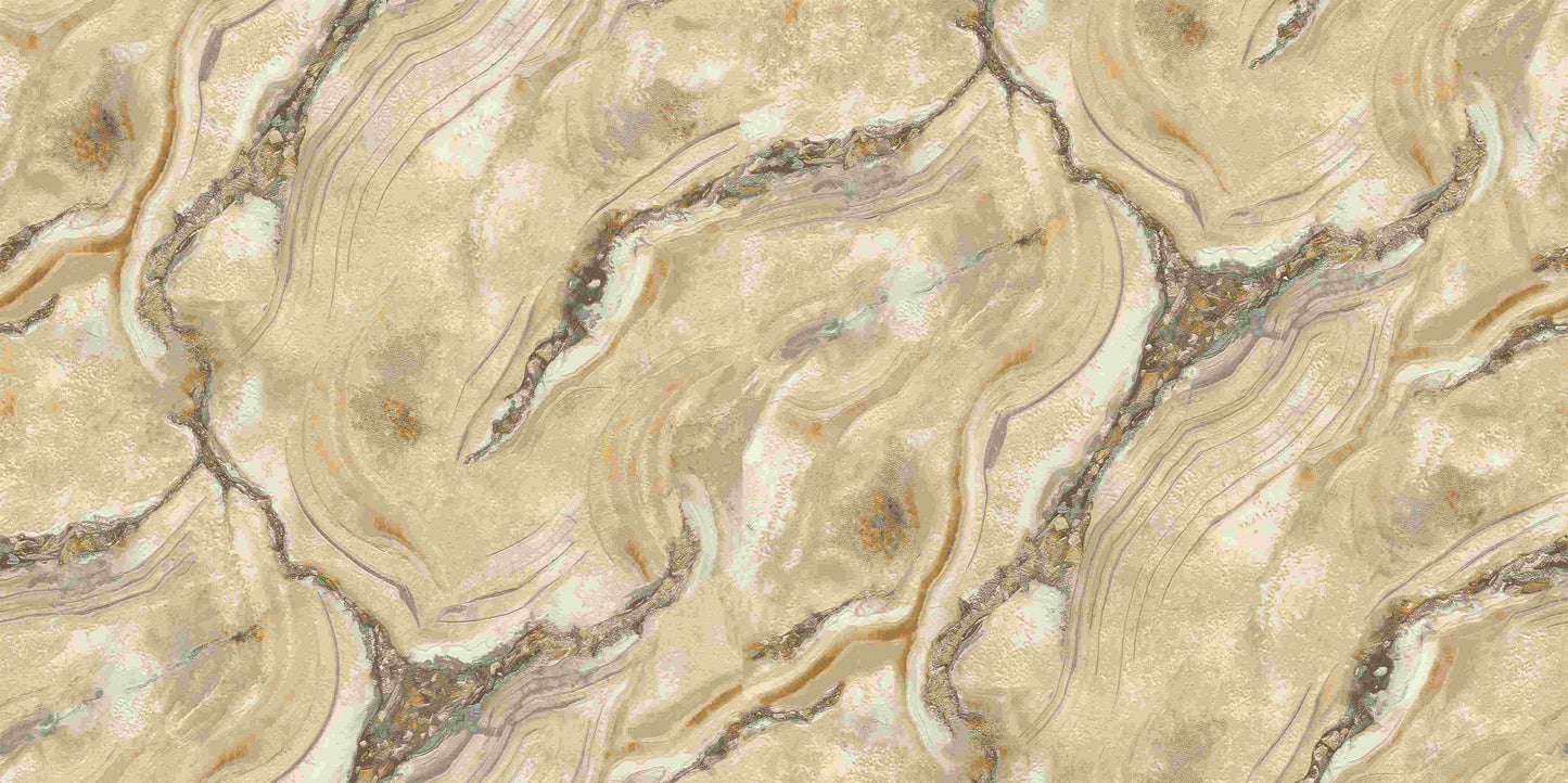 gold and beige abstract marble (84653)