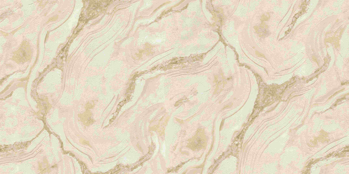pink and gold flowing marble (84654)