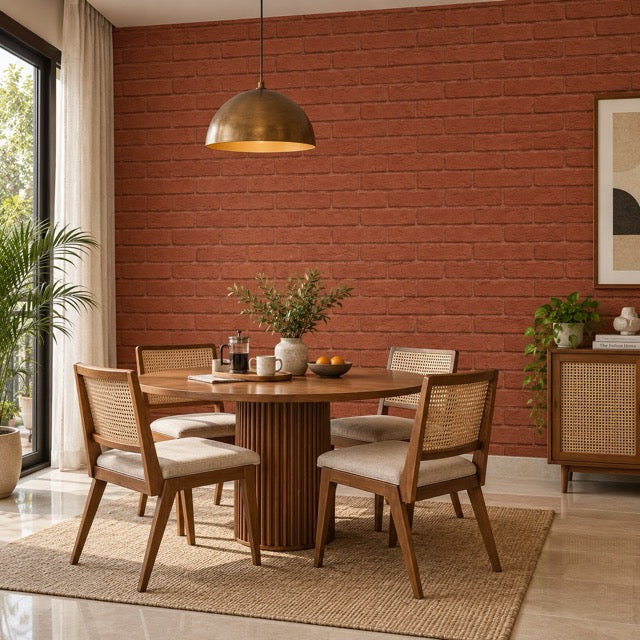 terracotta brick wall (88643-3)