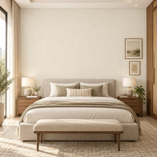 off-white diagonal linen (88679-1)