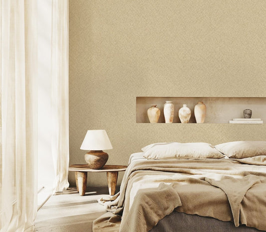 Muted Khaki Weave (88679-3)