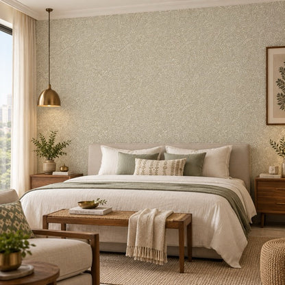 Beige Damask Lace (88688-1)