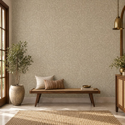Taupe Damask Weave (88688-3)