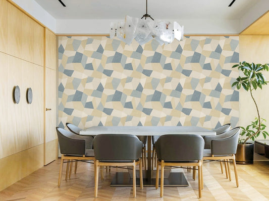 Slate & Gold Geometric (88690-3)