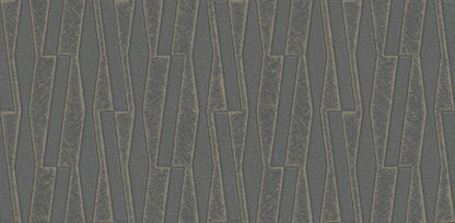 Charcoal & Gold Geometric (88692-3)