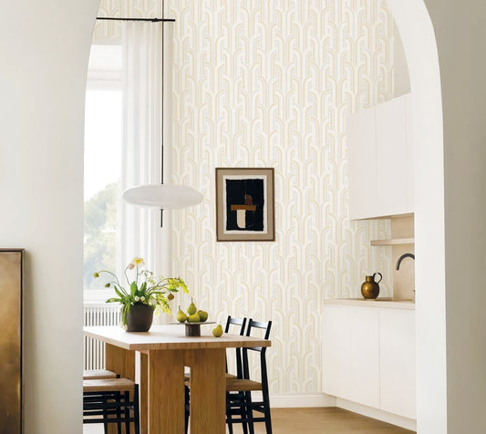 Ivory Art Deco Arches (88693-1)