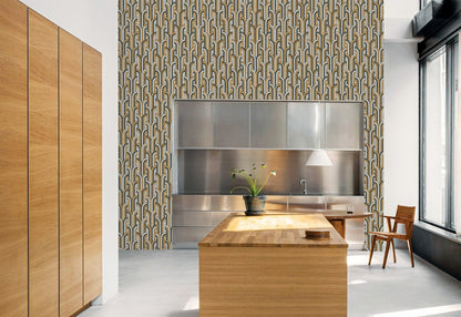 Ochre & Slate Art Deco (88693-4)