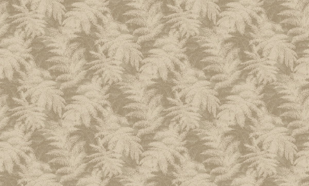 taupe & cream fern pattern (88694-3)