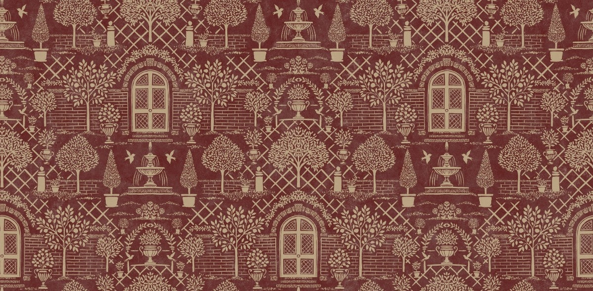 burgundy estate garden (88695-4)
