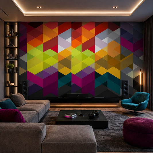 Moody Geometric Mosaic ( ABS 140 )