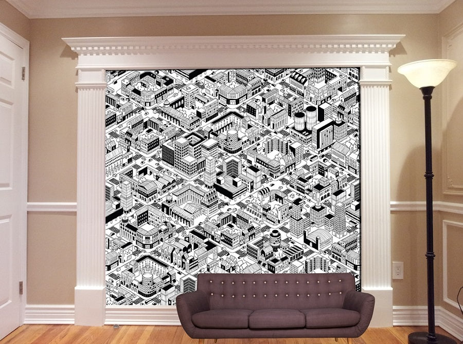 isometric cityscape ( abs 145 )
