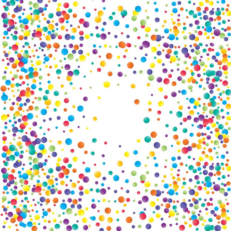 colorful confetti ( abs 146 )