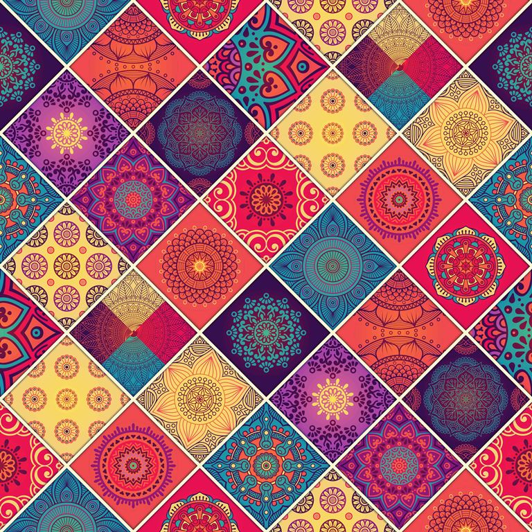 mandala patchwork ( abs 153 )