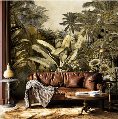 Golden Tropics Wallcovering (ART 105)