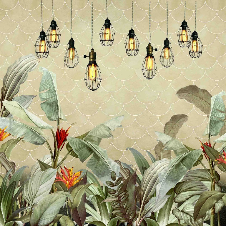 enchanted jungle wallcovering (art 106)