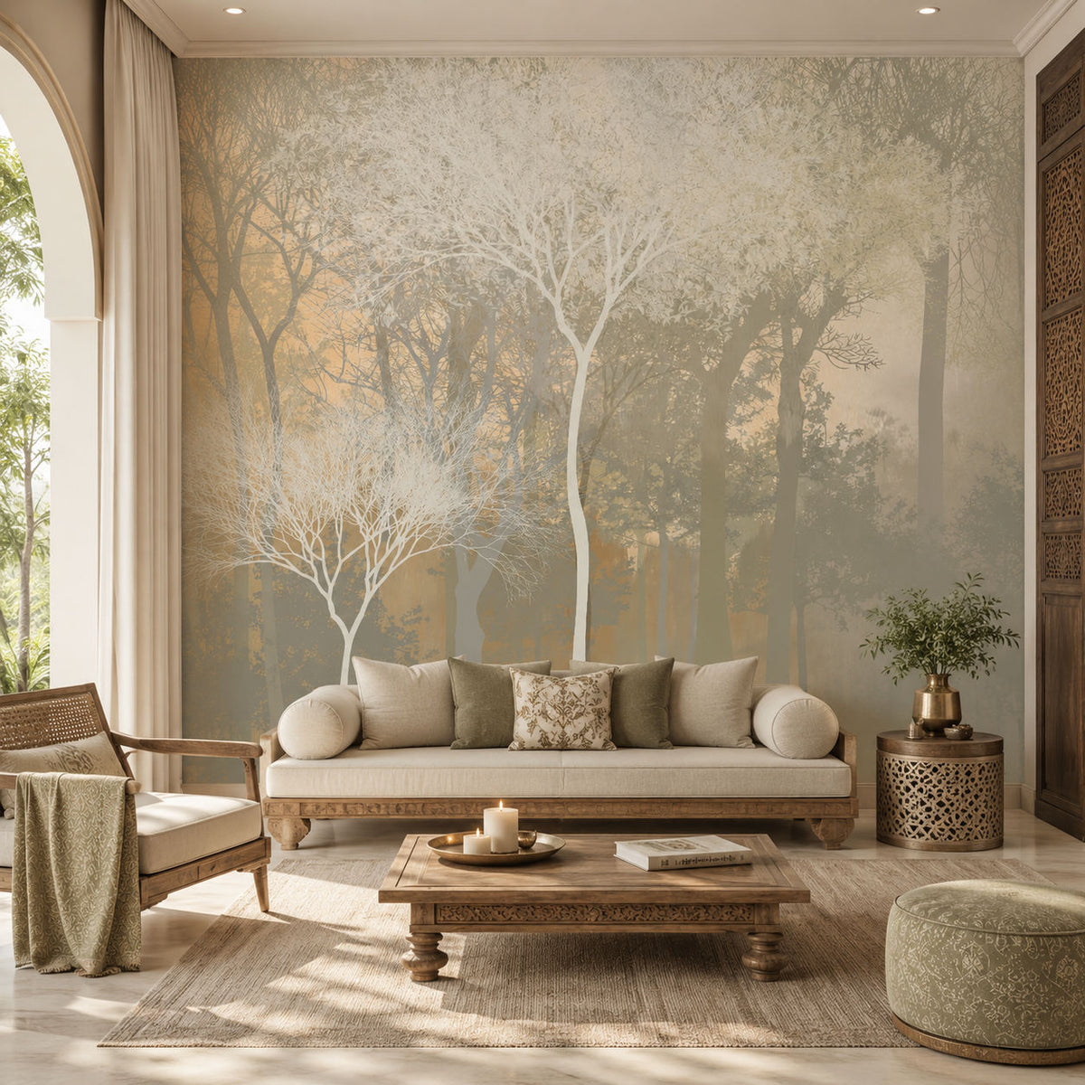 whispering forest wallcovering (art 108)