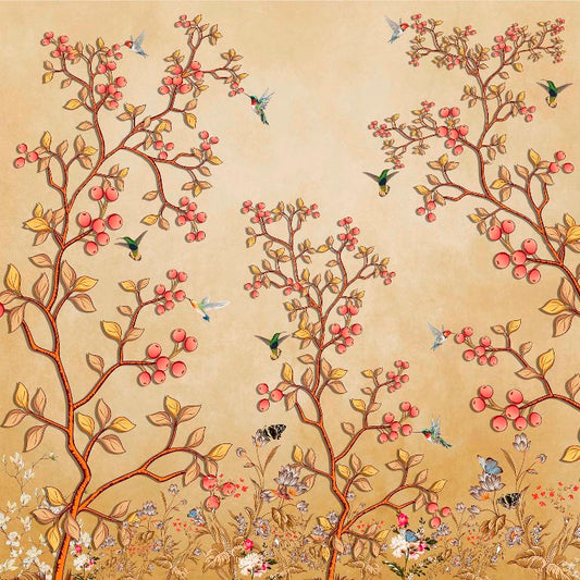 Golden Blossom Wallcovering (ART 110)