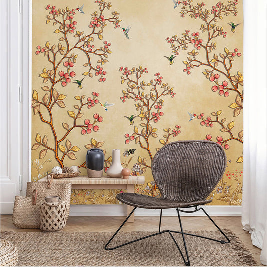 Golden Blossom Wallcovering (ART 110)