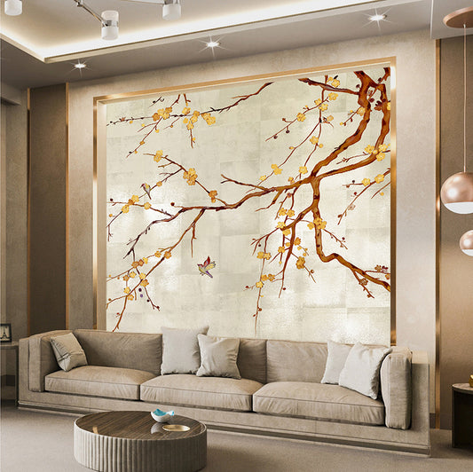 Plum Blossom Dream Wallcovering (ART 111)