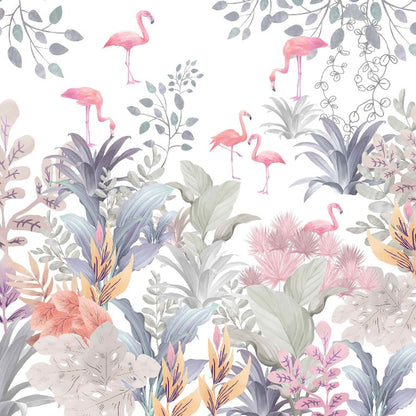 Flamingo Reflections Wallcovering (ART 113)