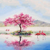 Tropical Flamingo Bay Wallcovering (ART 114)