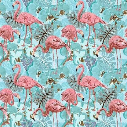 Flamingo Fiesta Wallcovering (ART 117)