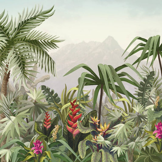 Lush Jungle Wallcovering (ART 118)