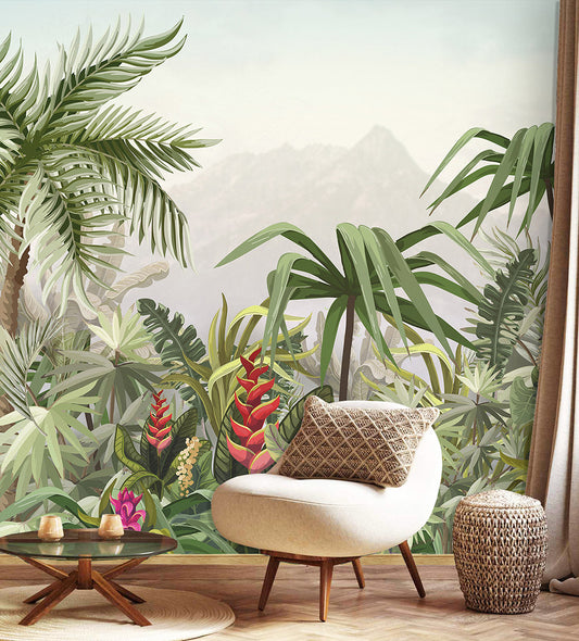 Lush Jungle Wallcovering (ART 118)