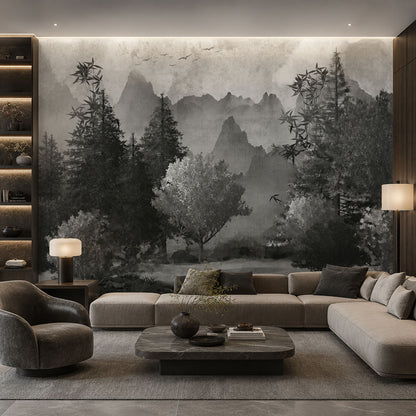 Timeless Chinese Landscape Wallcovering (ART 121)