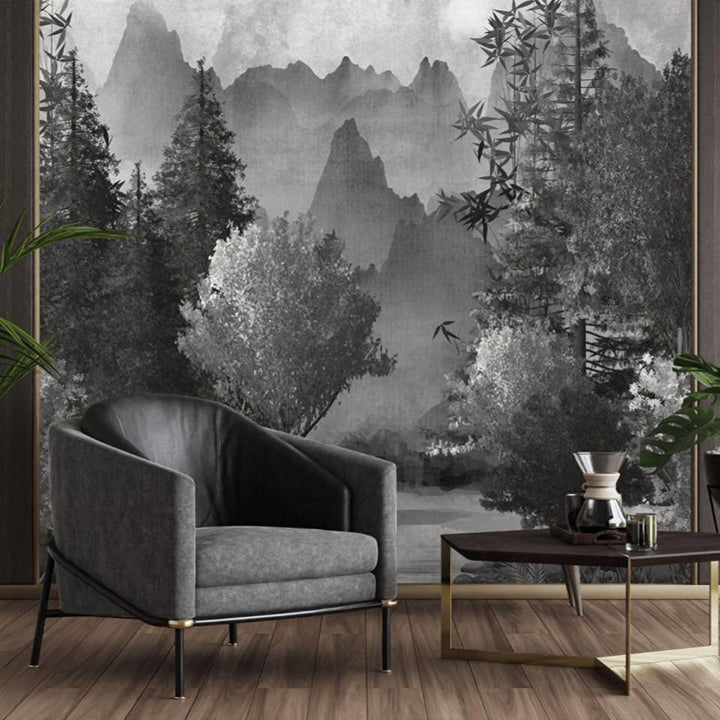 timeless chinese landscape wallcovering (art 121)