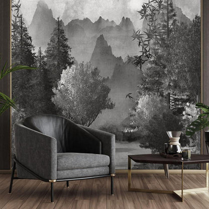 Timeless Chinese Landscape Wallcovering (ART 121)