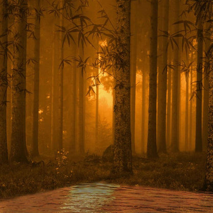Golden Forest Wallcovering (ART 122)