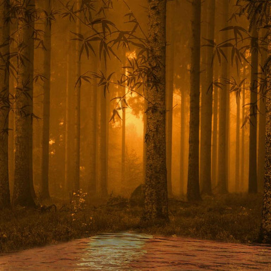 Golden Forest Wallcovering (ART 122)