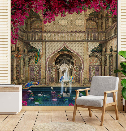 Royal Indian Palace Wallcovering (ART 124)