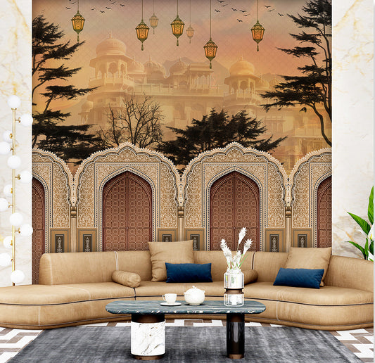 Royal Indian Gateway Wallcovering (ART 126)