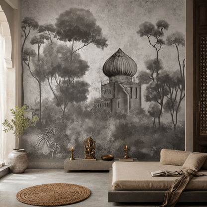 Peacock Paradise Wallcovering (ART 128)