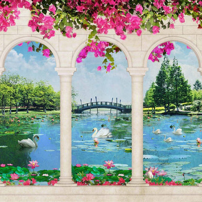Serene Garden Arch Wallcovering (ART 129)