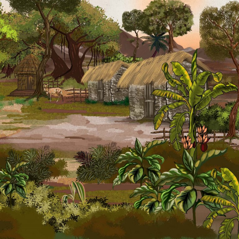 serene village wallcovering (art 131 b)