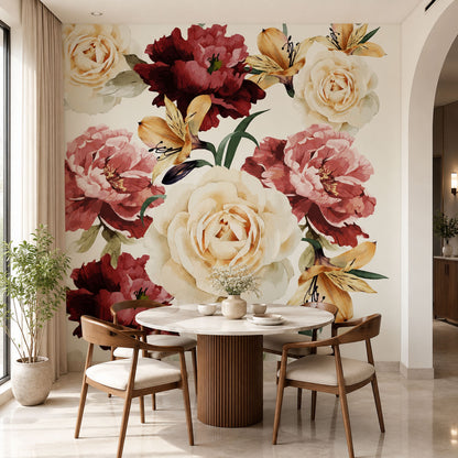Floral Rhapsody Wallcovering (ART 132)